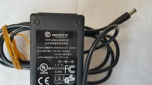 GENUINE HOIOTO AC ADAPTER ADS-65LSI-12-1 12V 5.0A - Picture 1 of 5