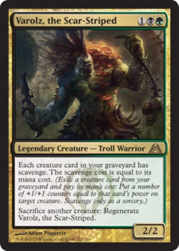 Varolz, the Scar-Striped ~ Lightly Played Dragon's Maze MTG Magic UltimateMTG Mu - Image 1 of 1