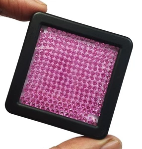 50 Stck. Makellos AAA Ceylon Rosa Saphir 2,50 mm Rund Diamantschliff Posten Lose Edelsteine - Bild 1 von 11