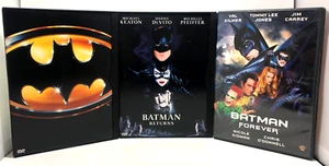 Tim Burton's BATMAN Trilogy (3X DVD, 1989 - 1995) Complete CIB, Used, EX Cond - Picture 1 of 4
