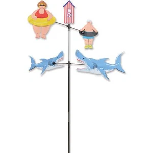 Carousel Shark Bait Staked Wind Spinner 59" x 28" Dia. 28" Apprpx..24.. PR 21618 - Picture 1 of 1