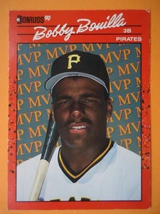 MLB BC-16 Bobby Bonilla Pittsburgh Pirates Baseball Donruss 1990 - Picture 1 of 1