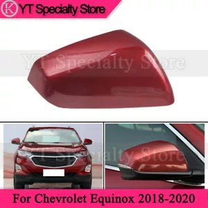 For Chevrolet Equinox 2018-2020 Right Rearview Door Mirror Cover Shell Cap Red - Bild 1 von 7