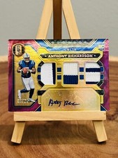2023 Panini Gold Standard Anthony Richardson PURPLE SP/24 RPA 💎! INVEST! Colts!