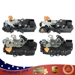Actuadores de bloqueo de puerta 4 piezas para GMC Chevrolet Cadillac 07-09 izquierda derecha - Imagen 1 de 10