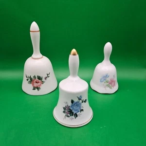 Ceramic Flower Bells 3-Piece Set - Picture 1 of 19