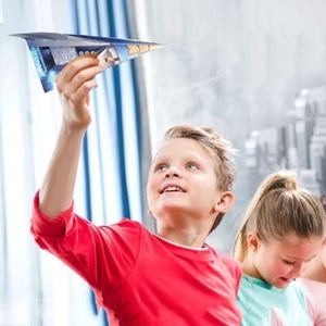 Art Learning Airplane Origami Set Versatile Paper Aircraft Toy Boys Baby Girls - Picture 1 of 10