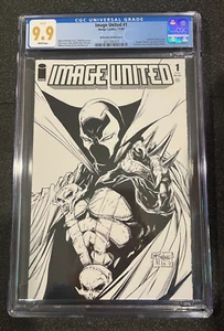 Image United #1, CGC 9,9 páginas blancas como nuevas, portada de boceto, Todd McFarlane - Imagen 1 de 6