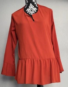 Blusa de gasa Michael Kors talla 1X nueva con etiquetas - Imagen 1 de 4