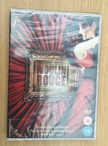 🌟MOULIN ROUGE🌟EWAN McGREGOR🌟DVD FILM🌟BRAND NEW AND SEALED🌟UK🇬🇧SELLER🌟 - Picture 1 of 2