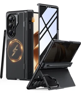 for Samsung Galaxy Z Fold 7 Case with Privacy Screen Protector, Built-in S Pe... - Picture 1 of 9