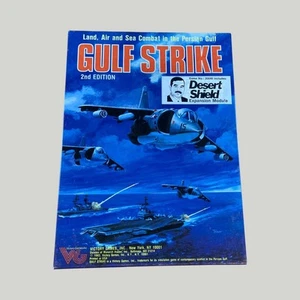 Gulf Strike 2nd Edition Board Game 1988 Victory Games Unpunched Counters Used - Picture 1 of 12