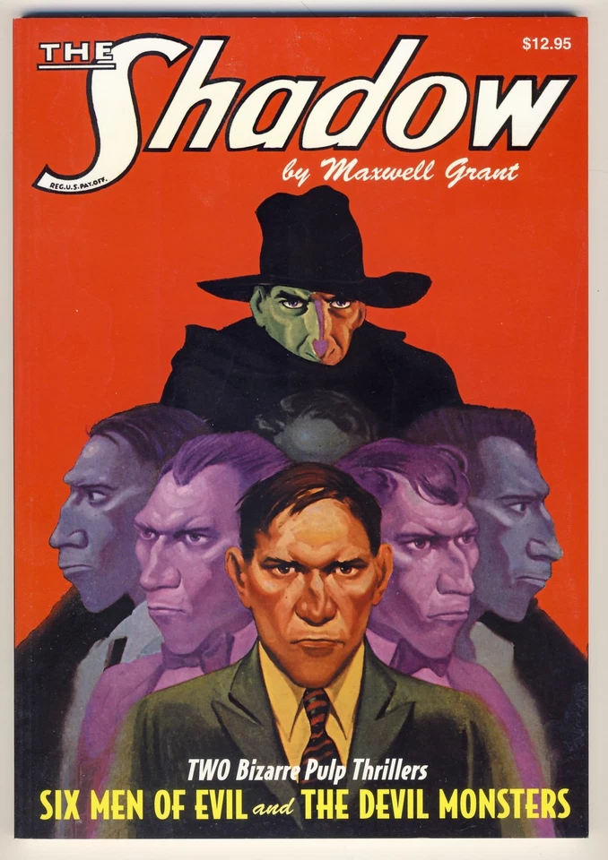 Maxwell Grant - THE SHADOW #13: Six Men of Evil / The Devil Monsters Nostalgia  - Image 1 of 1