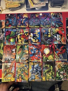 Lotto Stock 76 Card Fleer Marvel Cards The Amazing Spider-Man 1994 - Picture 1 of 8