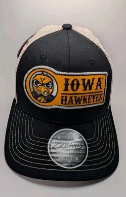 Ltd Release Iowa Hawkeyes Zephyr Adjustable Tokyodachi Collection Mesh Snapback - Image 1 of 4