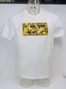 VERSACE BAROQUE Logo PRINT SHORT SLEEVE T-SHIRT - Picture 1 of 9