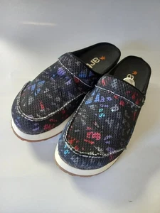 The Art Company Women's Mules-Clogs, Black Chaos, RARE Size 40 - Picture 1 of 13