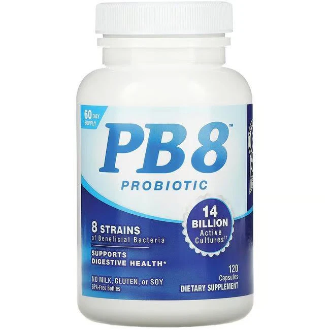 Nutrition Now Pb 8 益生菌 140 亿 Cfu 120 粒 — 第 1/2 张图片