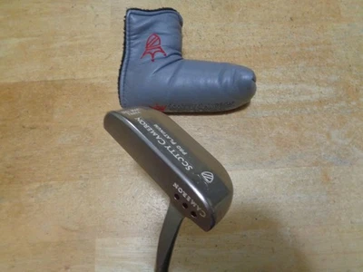 Left Hand SCOTTY CAMERON Pro Platinum Del Mar Three PUTTER 34" Putter - Image 1 of 4