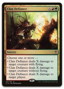 Clan Defiance #187 (NM) Commander 2016 C16 Magic MTG - Picture 1 of 2