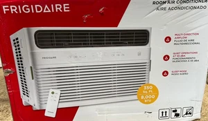 Frigidaire 8,000 BTU 115V Window Air Conditioner With Remote White FHWC084WB1 - Picture 1 of 2
