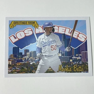 Postales Topps Archives 2022 de béisbol Mookie Betts caja de gran tamaño #OPC-8 - Imagen 1 de 2