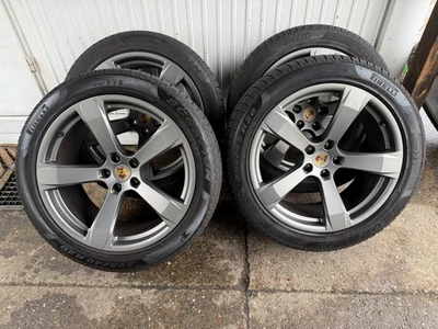 Original Porsche Macan III 20" Winterreifen Winterräder Turbo GTS DOT21 7mm grau - Bild 1 von 4