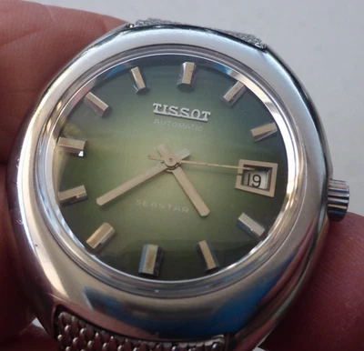 Tissot Seastar, Авто, Z-44721, 1970, Швейцарский, Оригинальный, O/отремонтированный/обслуживаемый, G/teed - Изображение 1 из 4