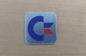 Metal Commodore Sticker - Afbeelding 1 van 1