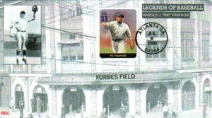 Pie de leyendas del béisbol BGC 3408 Traynor Forbes Field Pittsburgh Pirates - Imagen 1 de 1