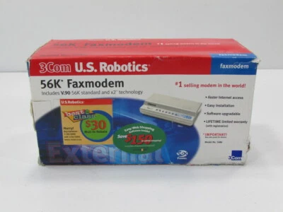 NEW 3COM U.S. ROBOTICS 5686 56K FAXMODEM - Image 1 of 4