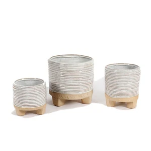 ANGEBOT 6x Zylinder-Topf Steinzeug, Pflanztopf 18x17,6cUVPje 16,99€ FLORISTIK - Bild 1 von 1