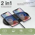 Wireless Charger Charging Station 2 In1 For Apple  Air Pods iPhone 11 12 13 14