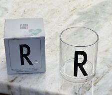 Design Letters Eat/Learn Tritan Personal Drinking Glass 0M+ BPA Free-“R”.