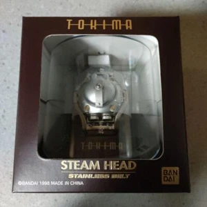 Bandai Tokima Reloj Robot Transformar Cabeza de Vapor Cinturón Inoxidable - Imagen 1 de 6