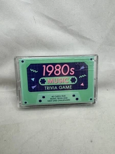 Ridley's Trivia Tapes 1980s Music Trivia Game 40 card Set New Sealed with Case - Picture 1 of 3