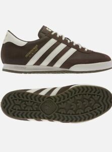 Entrenadores Adidas Beckenbauer Marrón Originals Genuino para Hombre Tallas Reino Unido 7-11 G96460