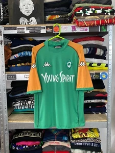 Vintage Kappa Werder Bremen 2003/2004 Home Soccer Jersey Football Shirt Size XL - Picture 1 of 13