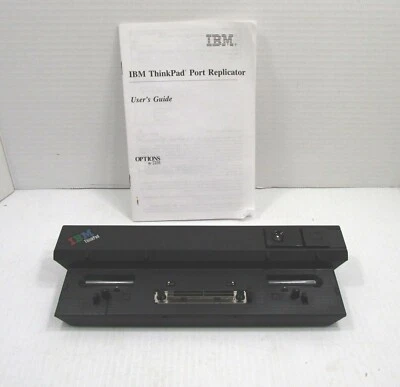IBM LENOVO Thinkpad Port Replicator Dockstation 02K8668 Foto 1 de 3