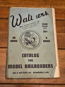 Vintage 1948 Walthers  HO  & O Gauge Railroading Catalog - Picture 1 of 8
