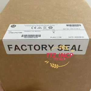 New Factory Seal Allen-Bradley ControlLogix AC Power Supply AB 1756-PA75 /B - Picture 1 of 2