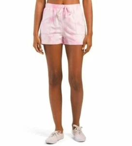 LUCKY BRAND women shorts 7WD71002 PIM/690 tie dye pink white sz XL - Picture 1 of 12