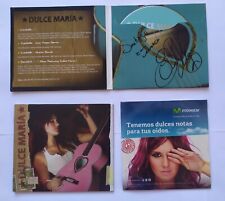 RBD CD Rebelde  Dulce Maria Autographed Cd EP Movistar  Edition Rare Collector's