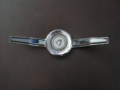 1965 Mercury Comet Steering Wheel chrome Horn Button C5GA-13A800 FoMoCo - Image 1 of 4