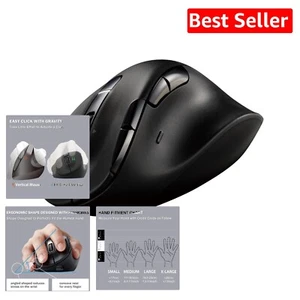 EX-G PRO Ergonomic Mouse - Optical, Bluetooth/Wireless, 8 Button, Modern Design - Picture 1 of 11