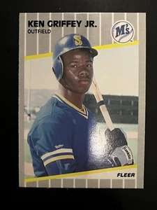 1989 Fleer Ken Griffey Jr. Mariners #548 Rookie ~ NEUWERTIG ~ NEU - Bild 1 von 4
