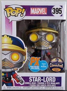 Funko Pop! Marvel STAR-LORD 2018 Halloween ComicFest PX vistas previas exclusivas - Imagen 1 de 7