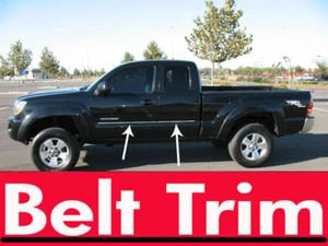 ForTACOMA truck CHROME SIDE BELT TRIM DOOR MOLDING 05 06 07 08 09 2010-2015 - Picture 1 of 1