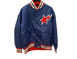 Bape OG Bapesta Satin Varsity Jacket Nigo Era Size M - Picture 1 of 9