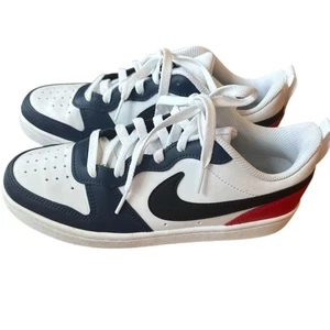 Nike Court Borough 2 Low USA - DO7446-101 big kids size 5.5Y - Picture 1 of 6